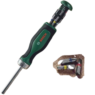 Отвертка BOSCH 1600A032V0 (12 в 1/трещотка) 1600A032V0 фото