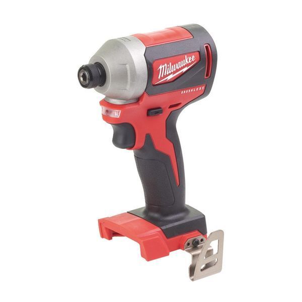 Шуруповерт аккумуляторный импульсный MILWAUKEE M18 CBLID-0 (18В/каркас/180Нм) 4933464476 фото
