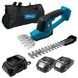 Ножницы для травы аккумуляторные PROFI-TEC PHT2220V (2 аккум. 20В 2Аг/зарядное устройство/сумка/с кусторезом) 006686 фото 2