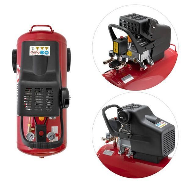 Компрессор 50л INTERTOOL PT-0003 (1.5кВт/206л/мин) PT-0003 фото