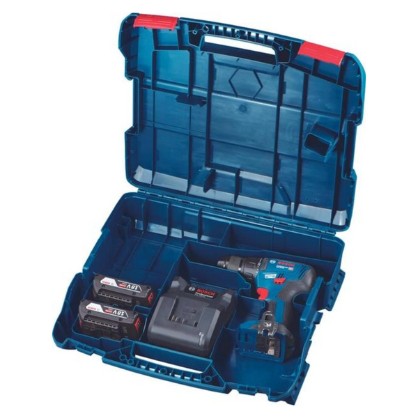 Шурупокрут акумуляторний BOSCH GSR 18V-50 (2акум.18В 2Аг/зарядка/сумка) 3601JH5000 фото