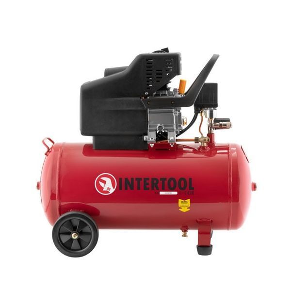 Компрессор 50л INTERTOOL PT-0003 (1.5кВт/206л/мин) PT-0003 фото