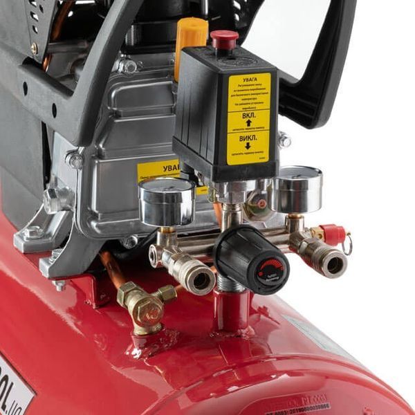 Компрессор 50л INTERTOOL PT-0003 (1.5кВт/206л/мин) PT-0003 фото