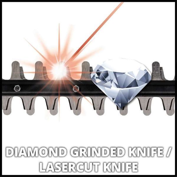 Кусторез аккумуляторный EINHELL GC-HH 18/45 LiT-Solo телескопическая штанга 3410585 фото