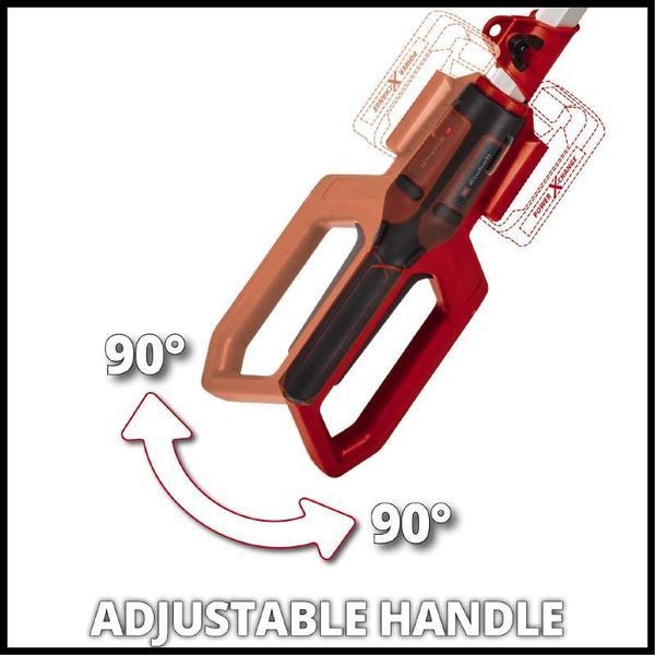 Кусторез аккумуляторный EINHELL GC-HH 18/45 LiT-Solo телескопическая штанга 3410585 фото