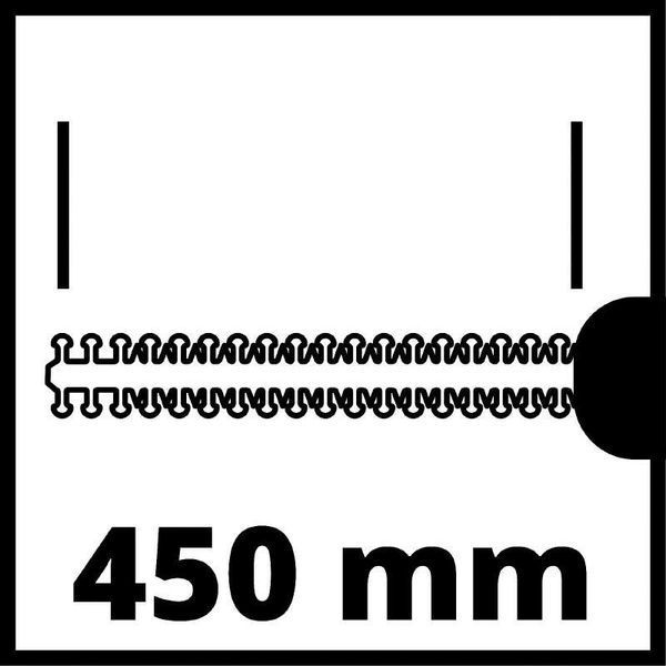 Кусторез аккумуляторный EINHELL GC-HH 18/45 LiT-Solo телескопическая штанга 3410585 фото
