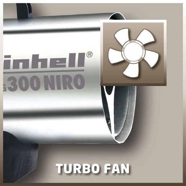 Обігрівач газовий EINHELL HGG 300 NIRO 2330910 фото