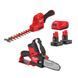 Набір акумуляторний MILWAUKEE M12 FPP2OP2-642 (пила ланцюгова FHS-0/кущоріз FHT20-02/2акум.12В 4Аг+6 4933493208 фото 1