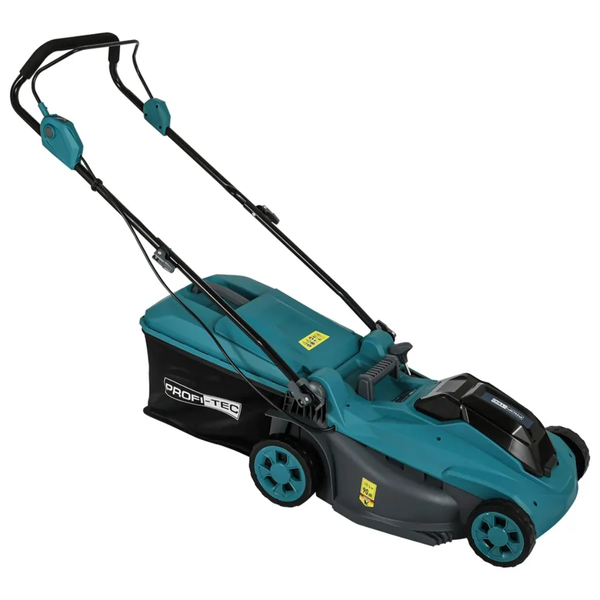 Газонокосарка PROFI-TEC EcoCut 43 Lite (2акум.20В+20В 4Аг/зарядний) 007366 фото