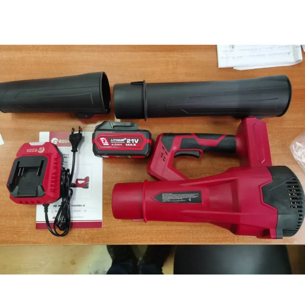 Аккумуляторная воздуходувка EDON ED AKM-21/1000BL (1 аккумулятор 21 В, 4 Ач / зарядное устройство) ED AKM-21/1000BL фото