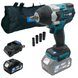 Гайкокрут PROFI-TEC DTW800BL 007603 (1акум.20В 4Аг PT2040MP/зарядний/сумка/700Нм) 007603 фото 4