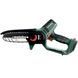 Пила цепная аккумуляторная METABO MS18LTX15 (1акум.18В 2Ач/зарядный/мини/150мм) 600856500 фото 2