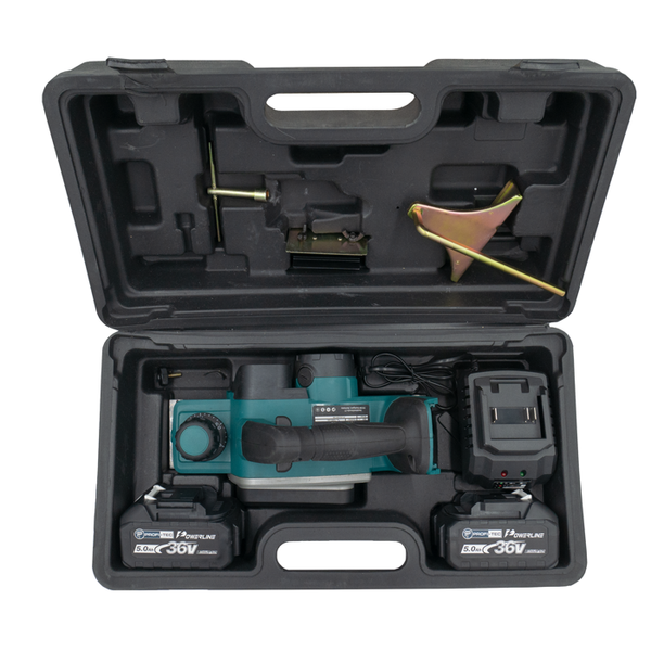 Рубанок аккумуляторный PROFI-TEC PCP-36V (2акум.18В 5Ач/зарядка/кейс) PCP-36V фото