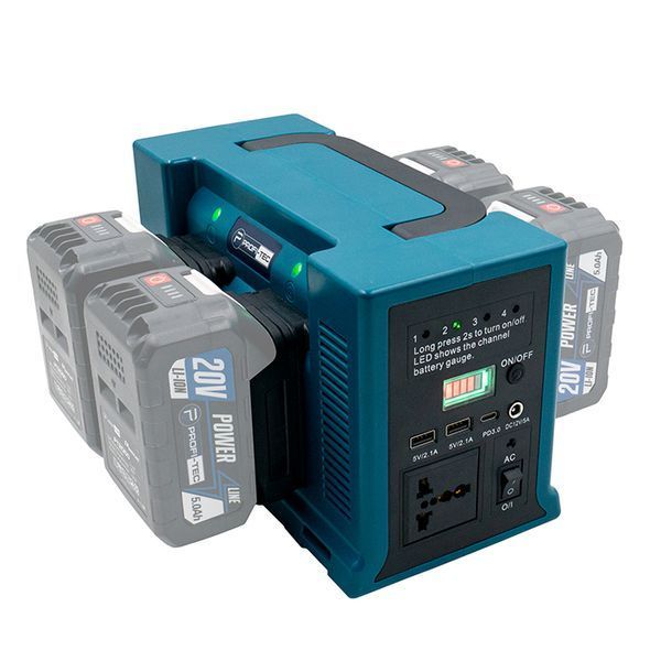 ІНВЕРТОР напруги акумуляторний PROFI-TEC PCB3320V(20В/330 Вт/каркас) W00012953 фото