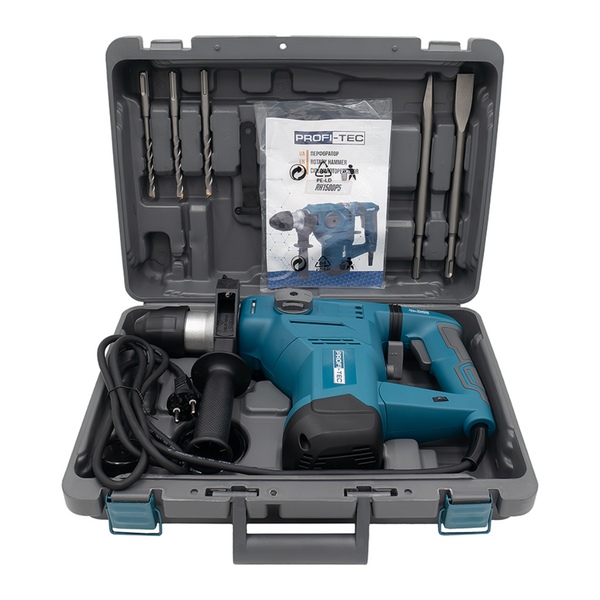 Перфоратор бочковий PROFI-TEC RH1500P5 (5Дж/1500кВт) 007084 007084 фото