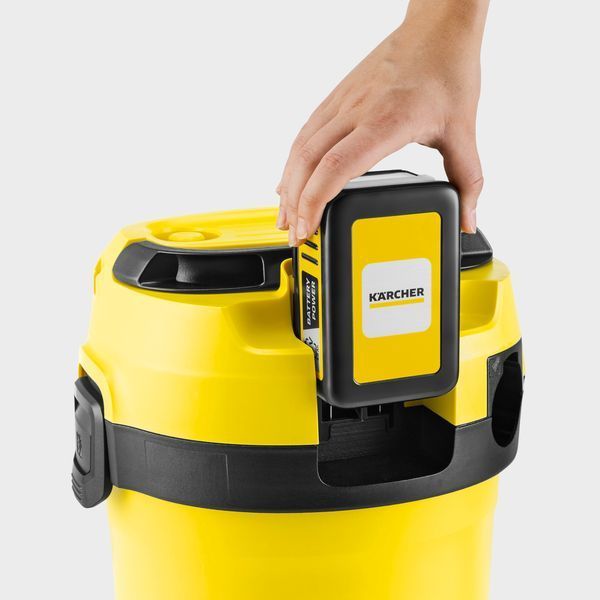 Порохотяг акумуляторний KARCHER WD 3-18 (18В/каркас) 1.628-550.0 фото