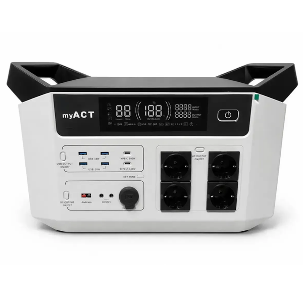 Станція зарядна MYACT AP2200 (2200Вт/2160Вт*год) AP2200 фото