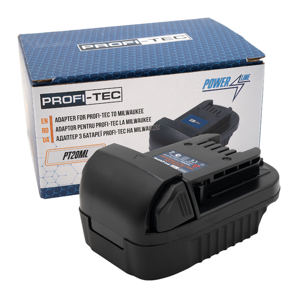 Перехідник для акумулятора MAKITA на MILWAUKEE PROFI-TEC PT20ML 006768 фото