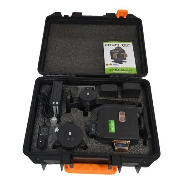 Рівень лазерний PROFI-TEC 164D-LL40 (4D/зелений) 164D-LL40 фото