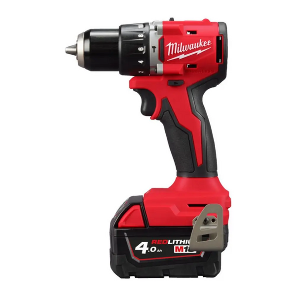 Шуруповерт аккумуляторный MILWAUKEE M18 BLPDRC-402C (2 аккум. 18 В 4 Ач/зарядное устройство/кейс/60 Нм) 4933492824 фото