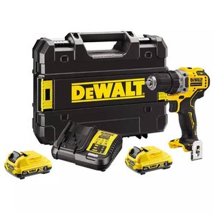 Шурупокрут акумуляторний DEWALT DCD701 (2акум.12В 2Аг/зарядка) DCD701D2 фото