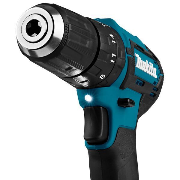 Шурупокрут акумуляторний MAKITA HP333DWAE (2акум.12В 2Аг слайдер/зарядний/кейс) HP333DWAE фото