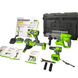 Набір акумуляторний GROSSER SET 482 (GCD 520T/GTW 520N/GAG 120KBS/GRH 260/2акум.20В 4+8Аг/зарядний/к G0367 фото 6