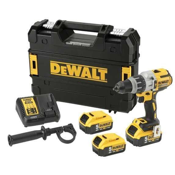 Шурупокрут акумуляторний DEWALT DCD996P3 (3акум.18В 5Аг/зарядка/кейс) DCD996P3 фото