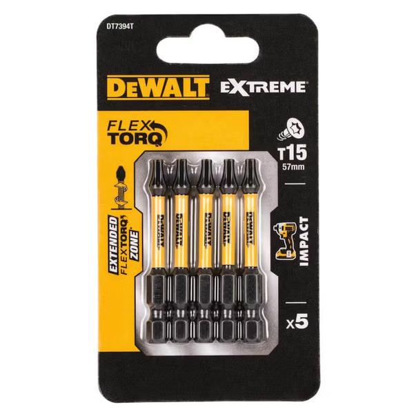 Набор бит T15*57 мм DEWALT DT7394T DT7394T фото