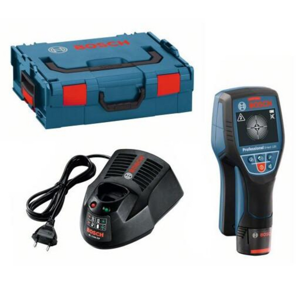 Детектор неоднородностей BOSCH D-tect 120 (1 аккум. 10,8 В 1,5 Ач/зарядное устройство AL 1130/кейс L-Boxx 136) 0601081301 фото