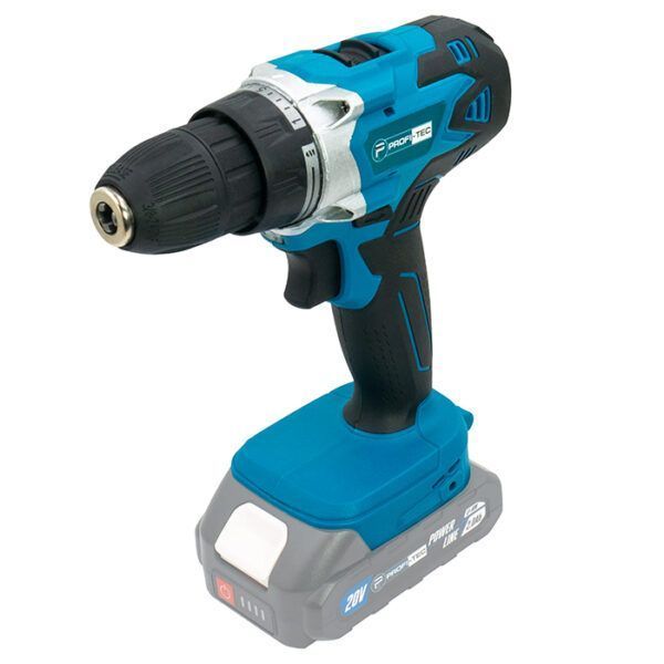 Набір акумуляторний PROFI-TEC Combo Set 2/8 (DGA201BL/PCD2820/2акум.20В 4Аг/зарядний/кейс) 007056 фото
