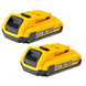 Набор аккумуляторный DEWALT DCK2020P2T (DCD791/DCG405/2ак.18В 5Аг/зарядное/кейс) DCK2020P2T фото 14