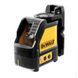 Рівень лазерний DEWALT DW088CG-XJ (2лінії/зелений) DW088CG фото 2