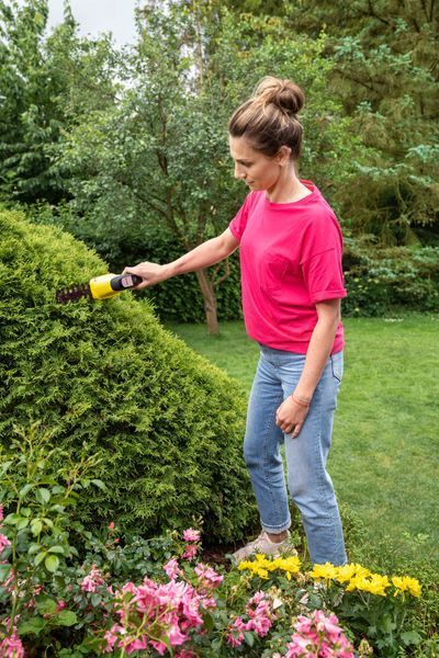 Аккумуляторные ножницы для травы KARCHER GSH4-4 (1 аккумулятор 4 В, 2,5 Ач / зарядное устройство / с кусторезом) 1.445-321.0 фото