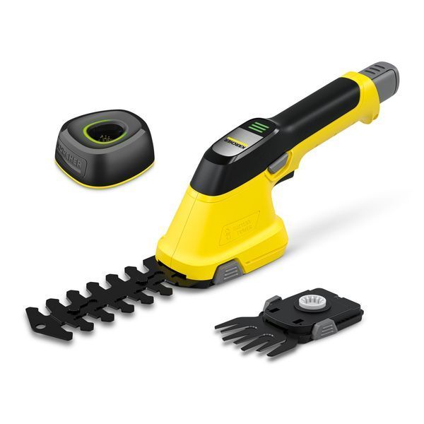 Аккумуляторные ножницы для травы KARCHER GSH4-4 (1 аккумулятор 4 В, 2,5 Ач / зарядное устройство / с кусторезом) 1.445-321.0 фото