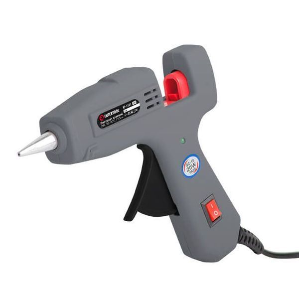 Пістолет клейовий INTERTOOL RT-1101 (20Вт/8мм) RT-1101 фото