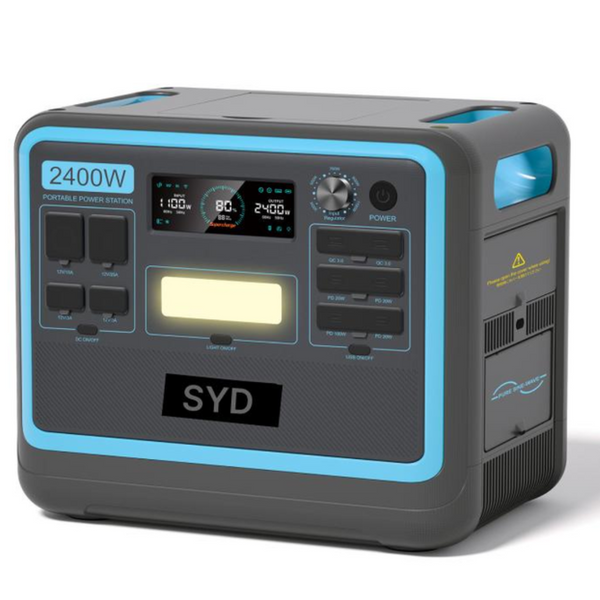Станція зарядна ECO PLAY SYD2400 (2400Вт/2048Аг) SYD2400 фото