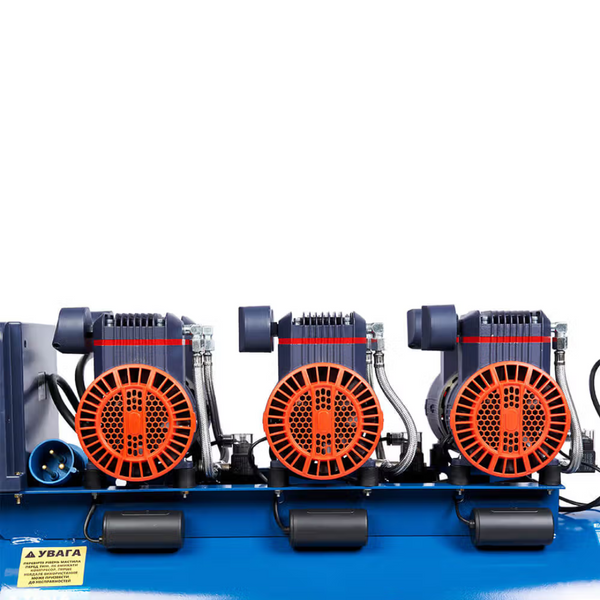 Компрессор 150л ENERSOL ES-AC1265-150-6OF (5.04кВт/1265л/мин /6 цилиндров/бесмасляный) ES-AC1265-150-6OF фото