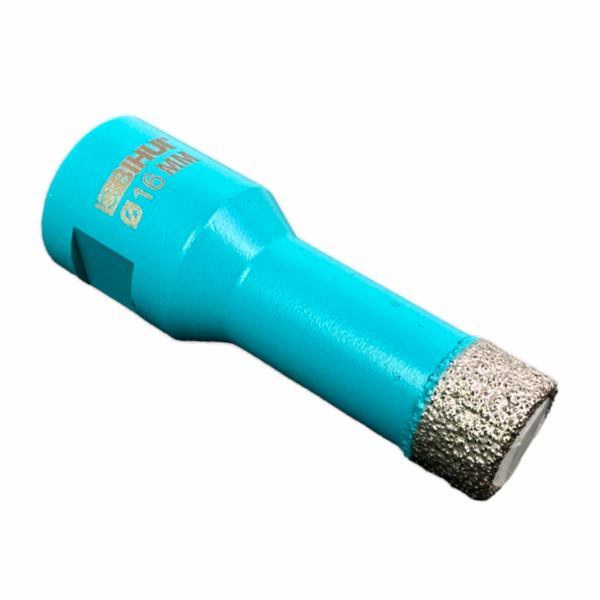Коронка алмазная по керамике для болгарки 16мм BIHUI Turbo DBDF16 M14 W00013328 фото