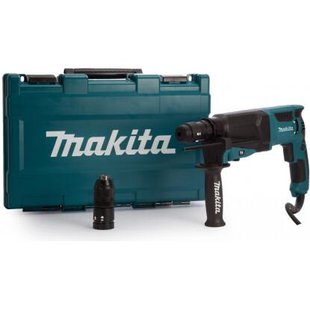 Перфоратор прямий MAKITA HR2630T (2,4Дж/800Вт/2патрони) HR2630T фото