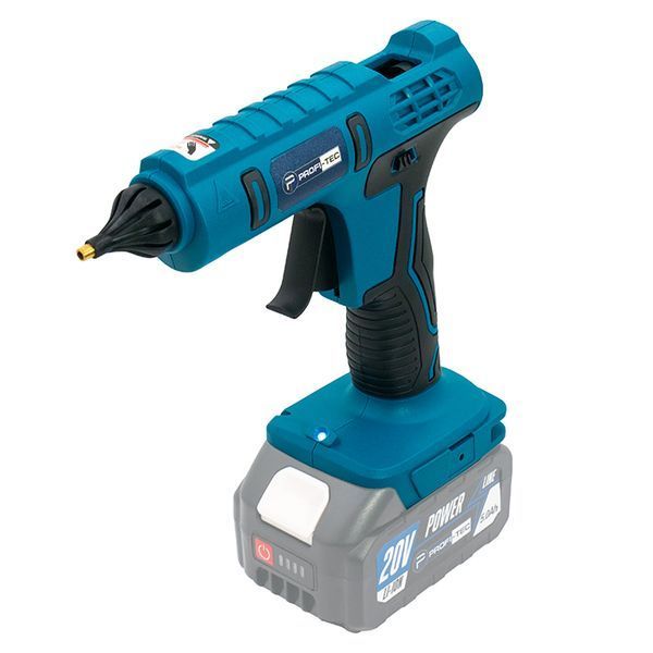 Пістолет клейовий акумуляторний PROFI-TEC PGG1120V (20В/каркас) 006109 фото