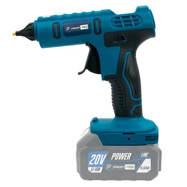 Пістолет клейовий акумуляторний PROFI-TEC PGG1120V (20В/каркас) 006109 фото