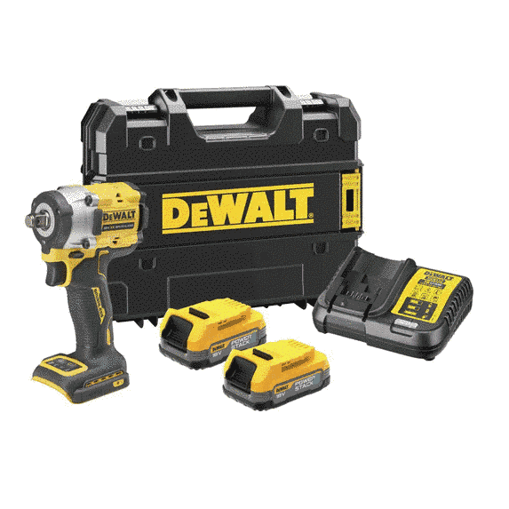 Гайковерт аккумуляторный DEWALT DCF921E2T (2акум.18В 1.7Ач/зарядка/кейс/406Нм) DCF921E2T фото
