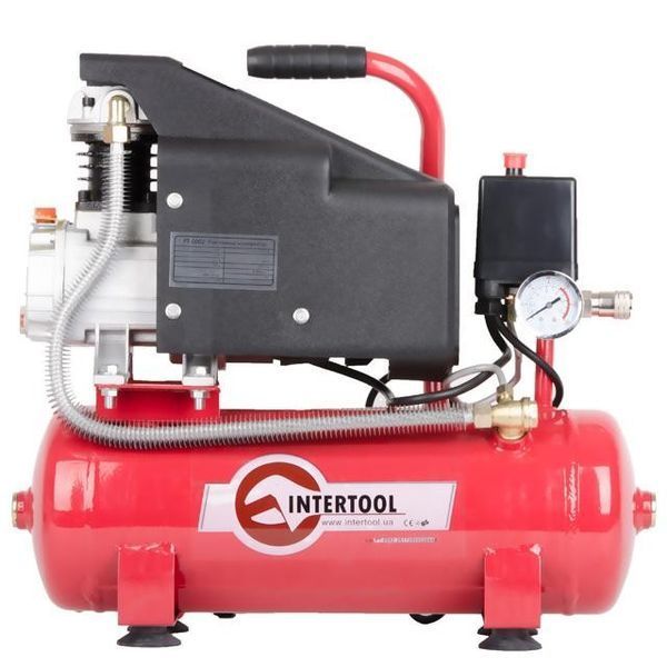 Компресор 9л INTERTOOL PT-0002 (0.75кВт/160л/хв) PT-0002 фото