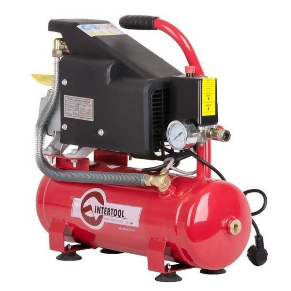 Компресор 9л INTERTOOL PT-0002 (0.75кВт/160л/хв) PT-0002 фото