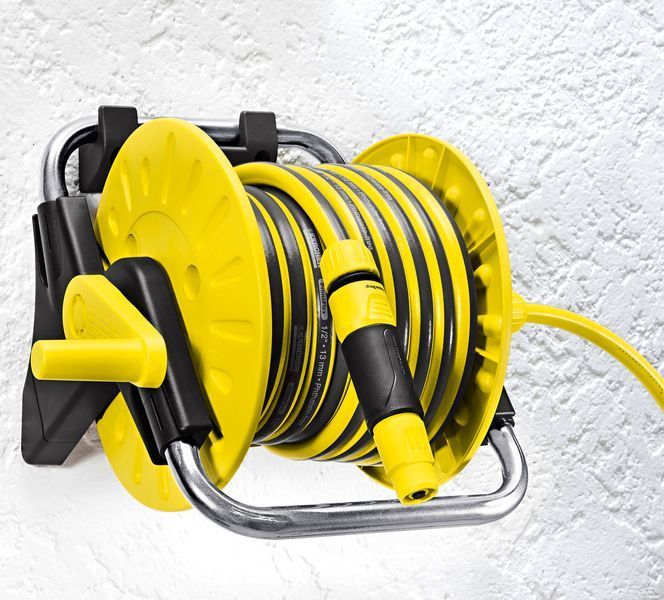 Барабан для шланга HR25 со шлангом 1/2 PrimoFiex 15 м KARCHER 2.645-041.0 фото