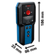 Детектор неоднорідностей BOSCH GMS 120-27 0601081700 фото 6
