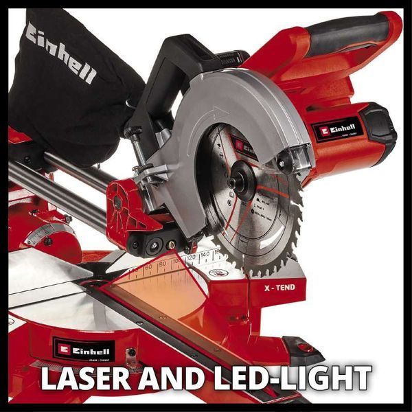 Пила торцювальна акумуляторна EINHELL TE-SM 36/210 Li-Solo 4300880 фото