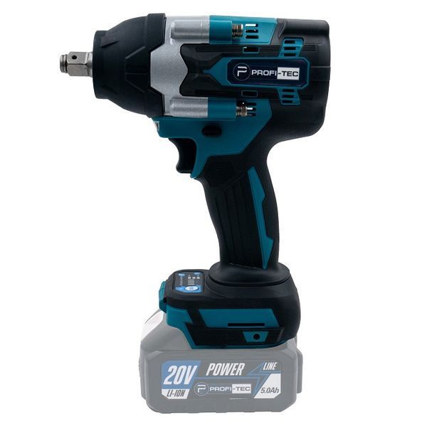 Гайкокрут акумуляторний PROFI-TEC DTW800BL (2акум.20В 9Аг/зарядний/кейс) DTW800BL 9Ah фото