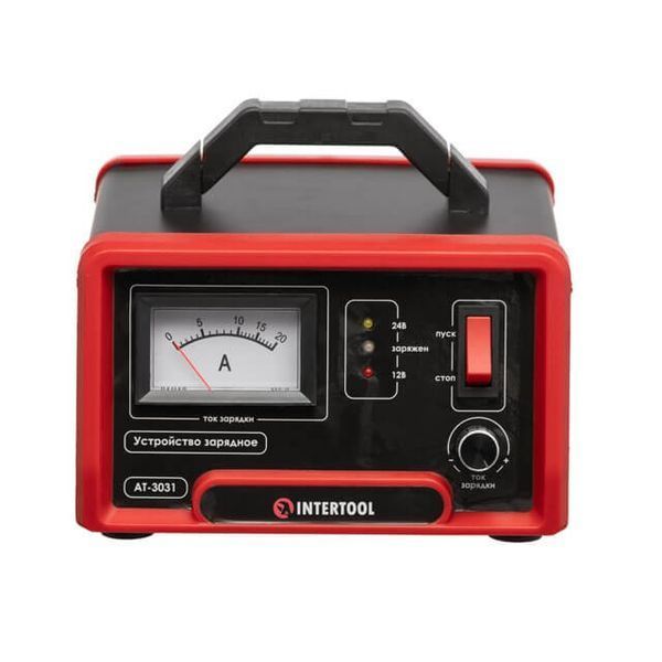 Устройство зарядное автомобильное INTERTOOL AT-3031 (12-24В/10А) (12-24В/10А) AT-3031 фото